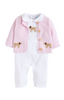 Little English Gift Crochet Cardigan Girl Lab