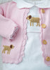 Little English Gift Crochet Cardigan Girl Lab