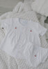 Little English Gift Pinpoint Layette Knit Set Sailboat 
