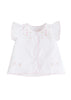 Little English Gift Tea Blouse Orange & Pink