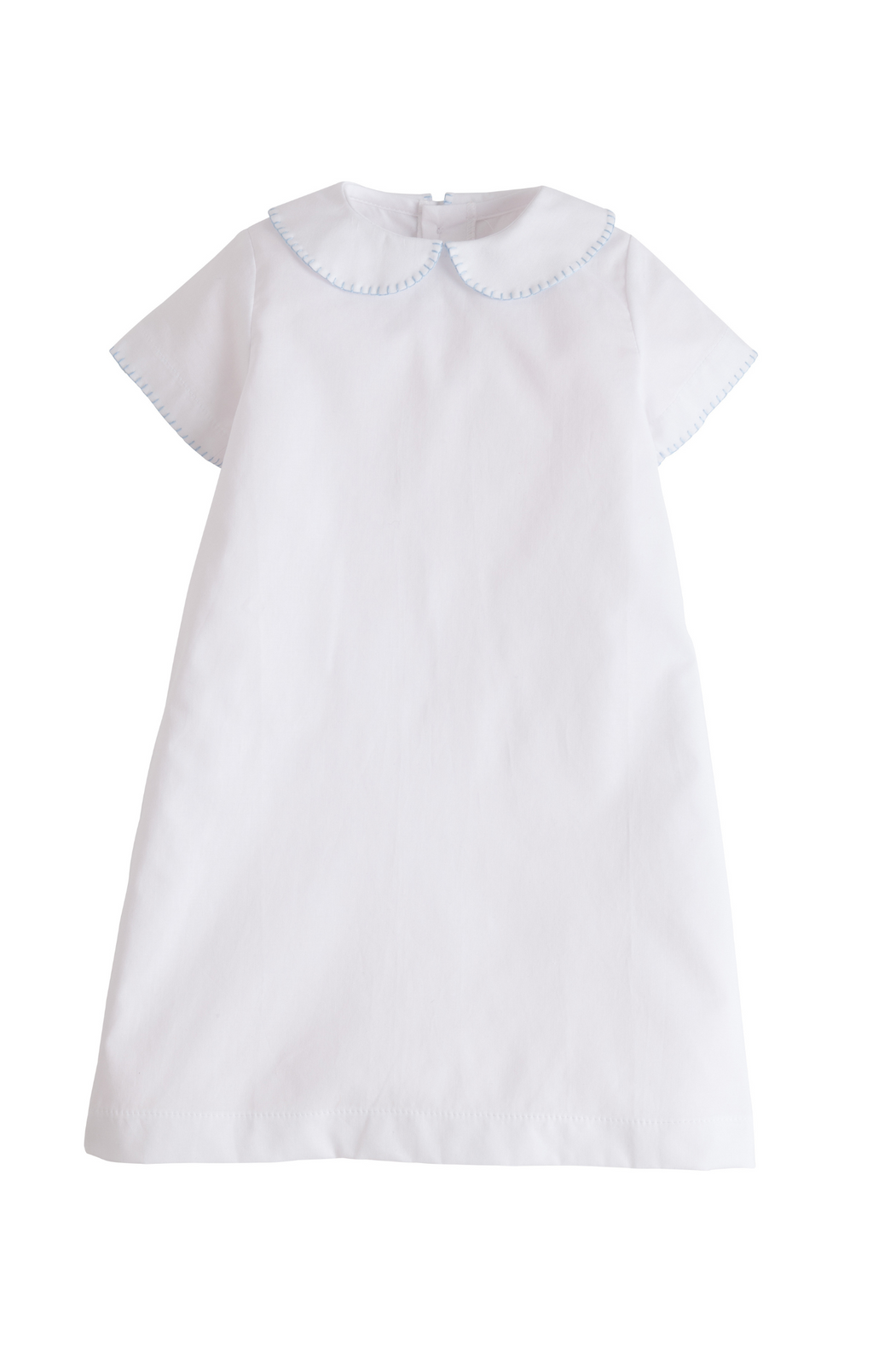 Little English Gift Whipstitch Day Gown Blue