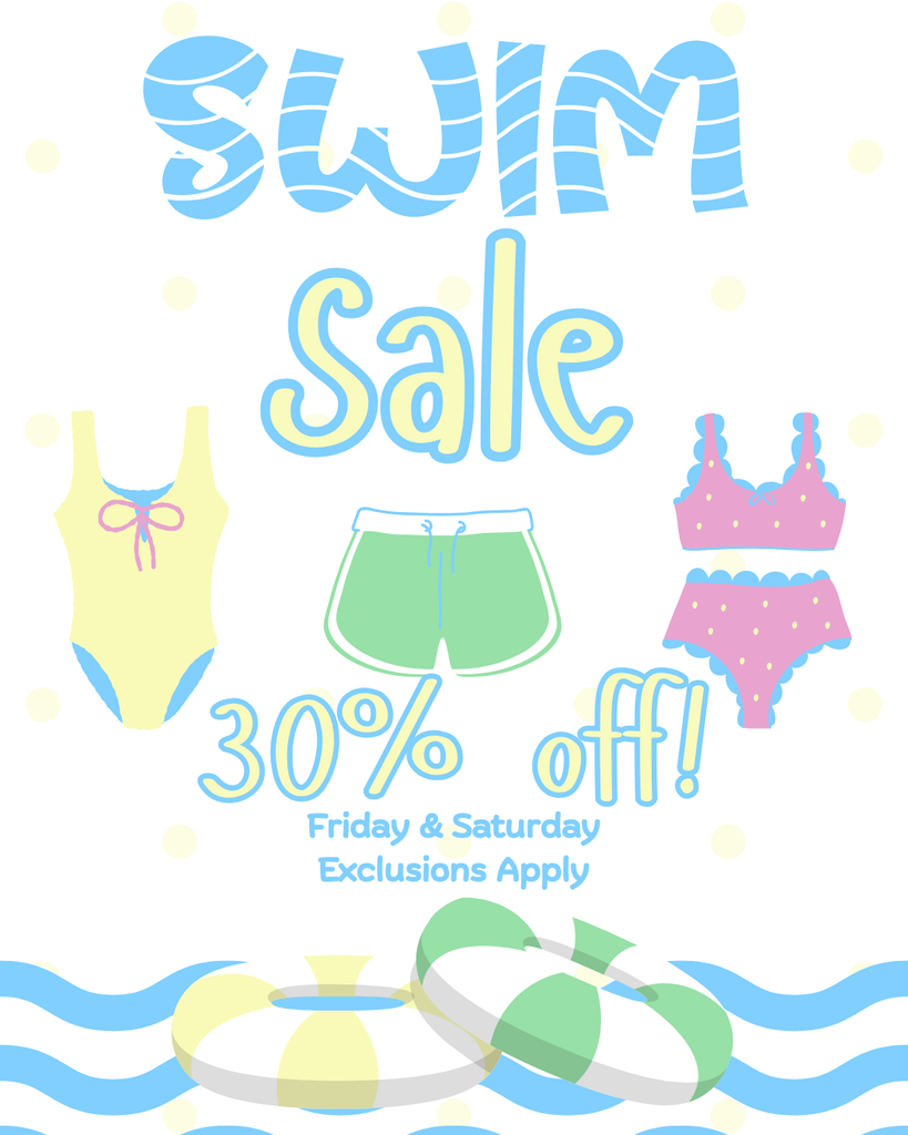 30% Off Swimwear